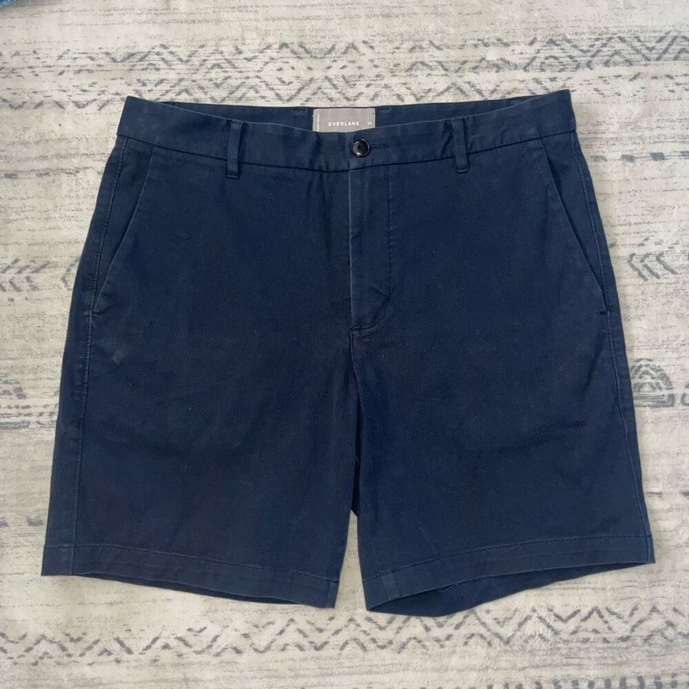 Everlane Men’s Chino Navy Blue Shorts 34